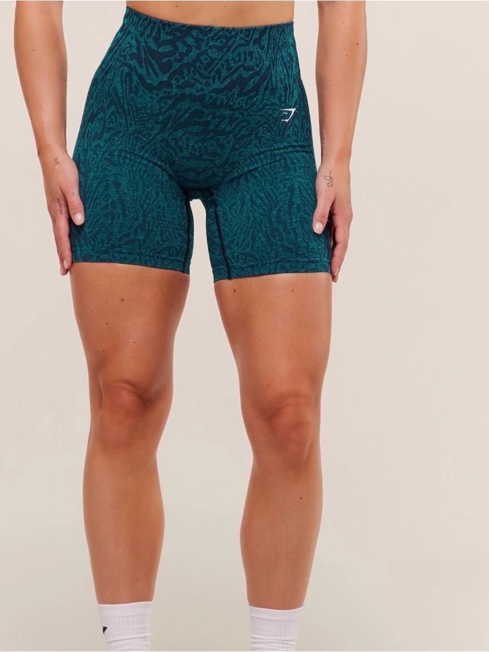 Gymshark Adapt Animal Seamless biker shorts - size XL